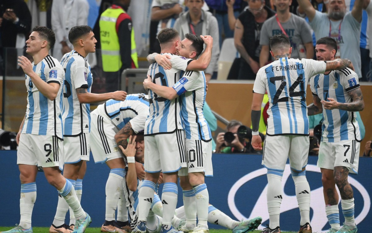 Argentina e Fran&ccedil;a fizeram a grande final da Copa do Mundo