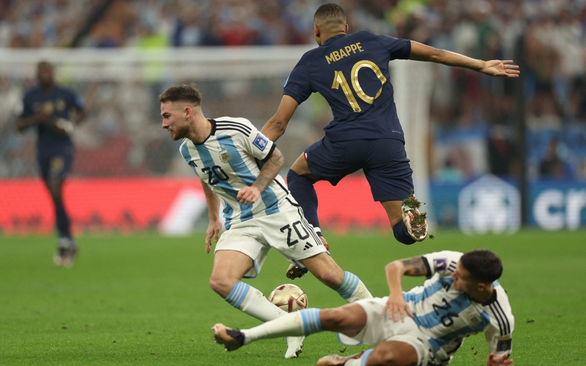 Argentina e Fran&ccedil;a fizeram a grande final da Copa do Mundo
