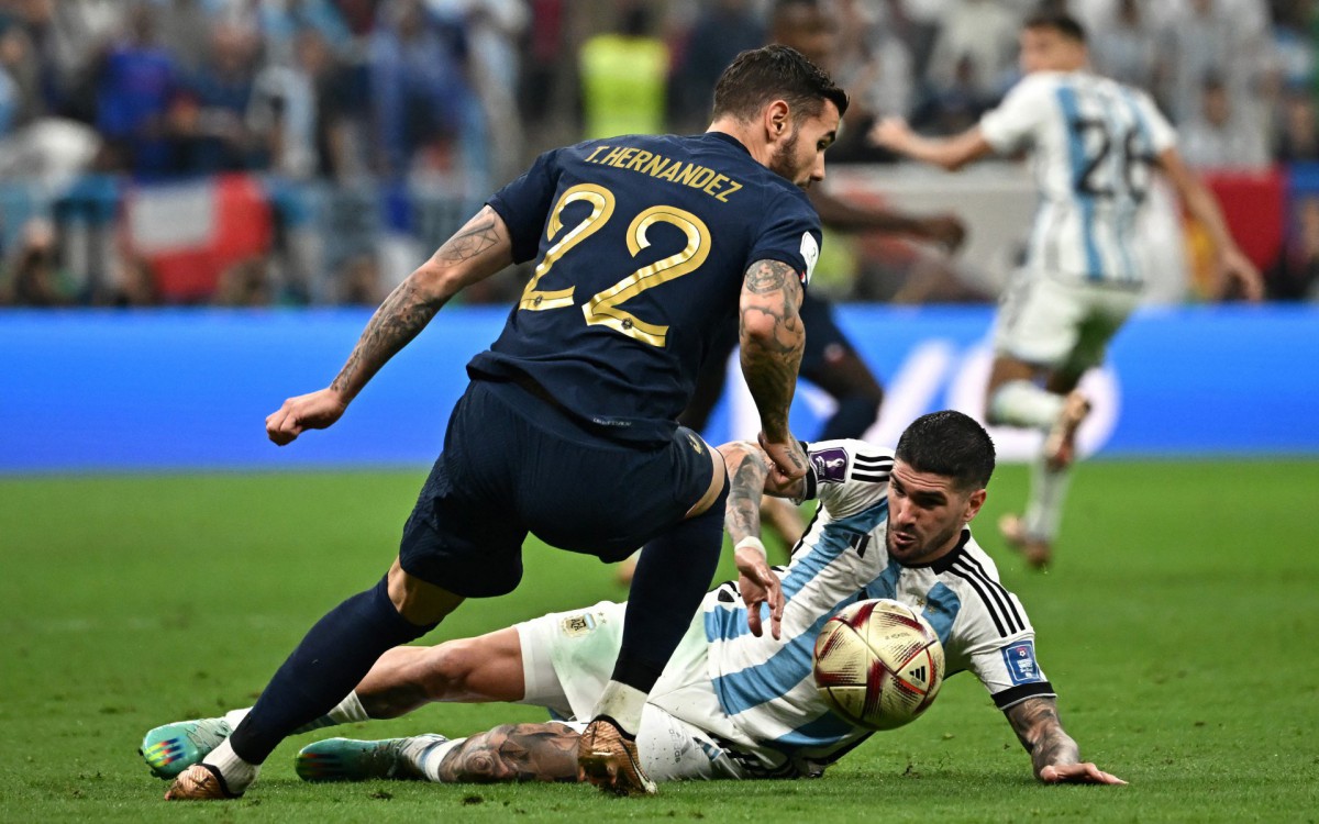 Argentina e Fran&ccedil;a fizeram a grande final da Copa do Mundo