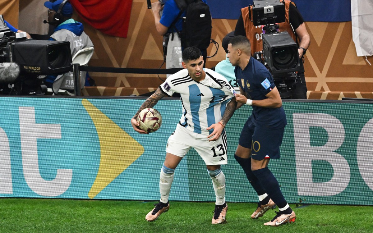Argentina e Fran&ccedil;a fizeram a grande final da Copa do Mundo