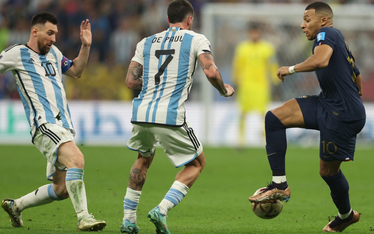 Argentina e Fran&ccedil;a fizeram a grande final da Copa do Mundo
