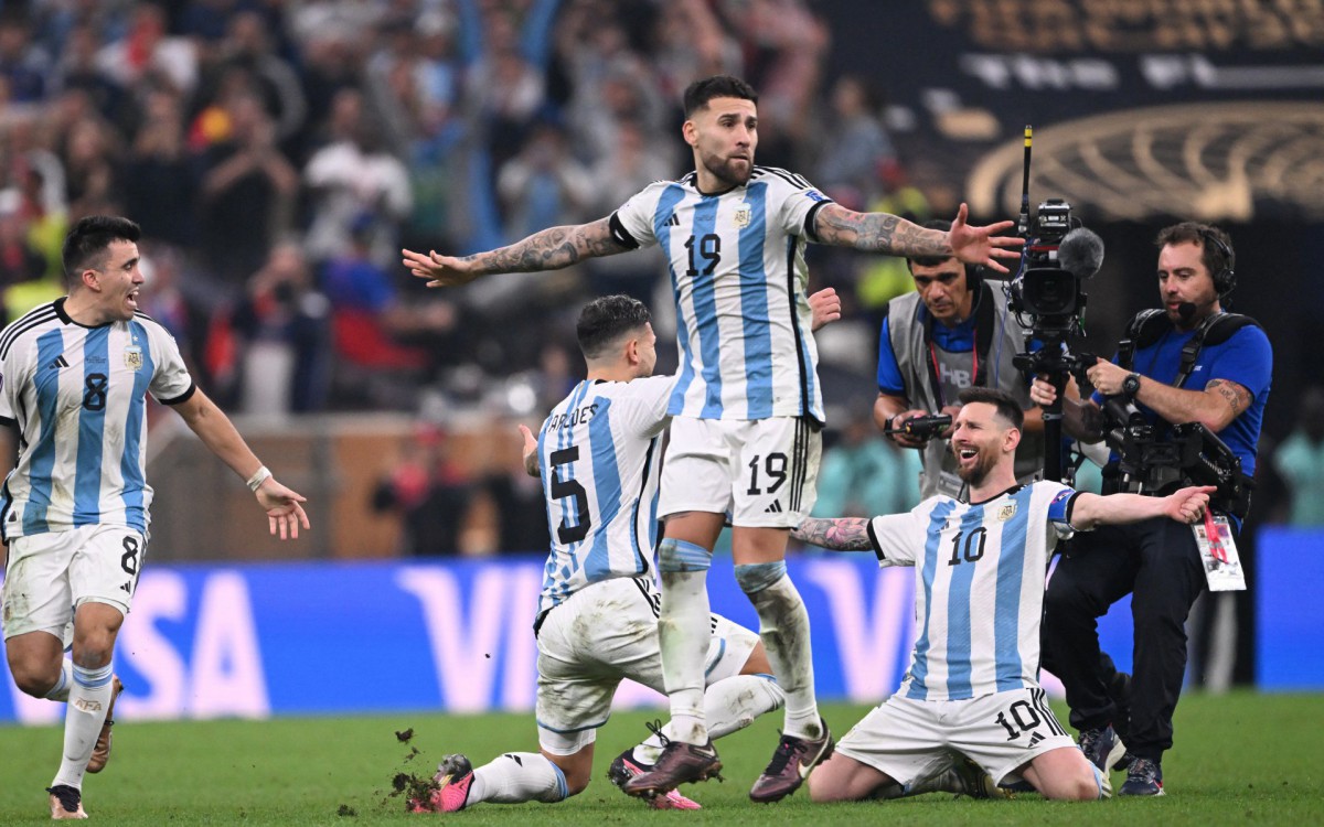 Argentina e França fizeram a grande final da Copa do Mundo - AFP