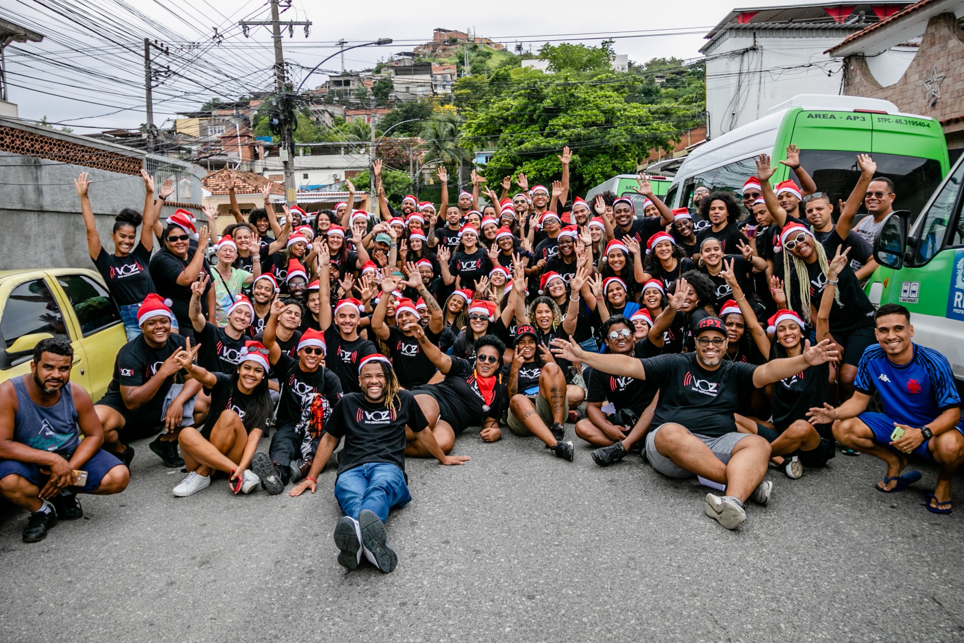 Objetivo é entregar cestas básicas às famílias que vivem em situação de vulnerabilidade dentro das comunidades do Rio - Hector Santos/ Divulgação