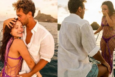Larissa Manoela e André Luiz Frambach revelam noivado nas redes sociais: 'Para vida toda'