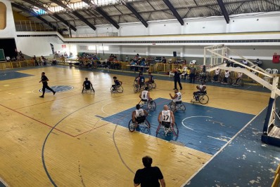 Esporte Sem Fronteira é campeão do estadual de basquete em cadeiras de rodas ao vencer a Andef