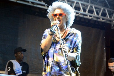 Sandra de Sá leva cerca de 5 mil pessoas ao Calçadão Dama do Samba