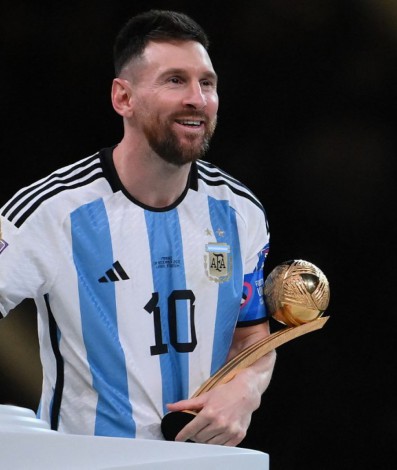 Messi foi eleito o craque da Copa do Mundo de 2022