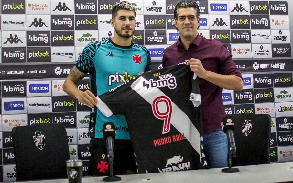 Pedro Raul é a primeira contratação do Vasco para 2023