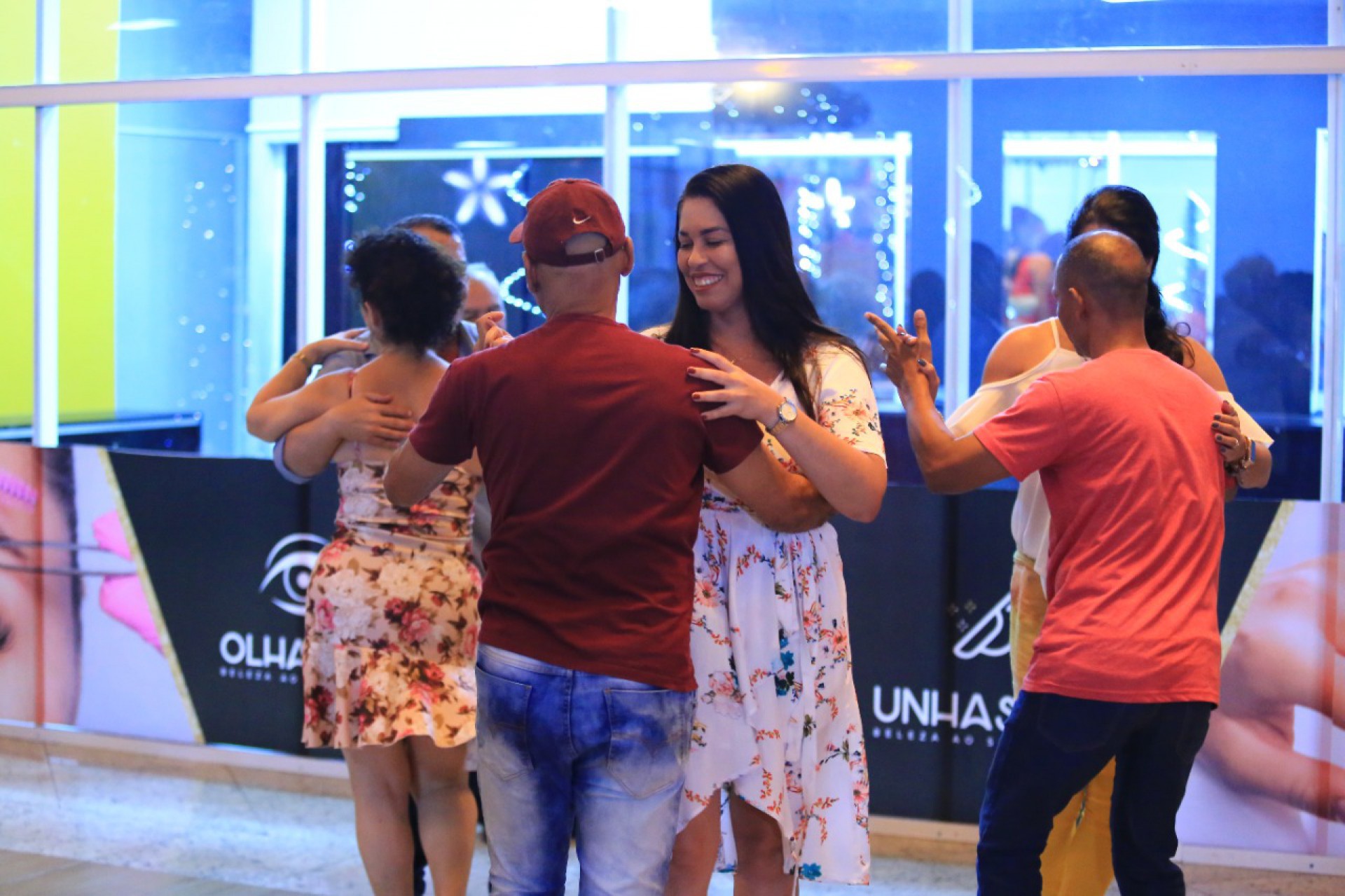 A presidente da Funbel, Clarice Santos, destacou a import&acirc;ncia do evento e aproveitou o baile para dan&ccedil;ar - Rafael Barreto / PMBR