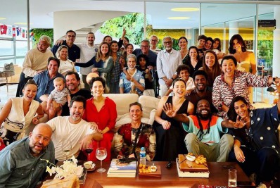 Assumidos! Murilo Benício e Cecília Malan aparecem juntos em foto