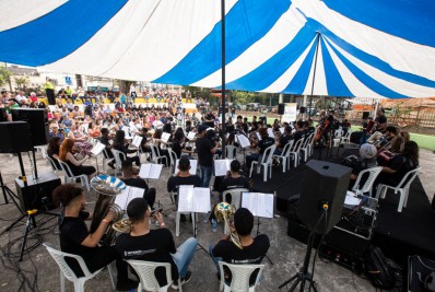 Concerto Do Programa Aprendiz Musical leva público à Praça São João
