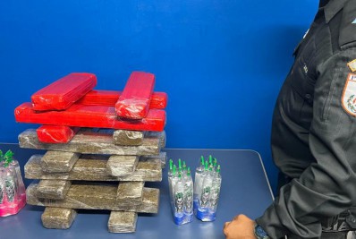 Adolescente é detida com carga de drogas na rodoviária Novo Rio