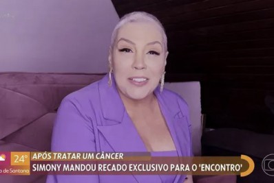 Simony reflete sobre fim do tratamento contra o câncer: 'Meses de muito sofrimento'