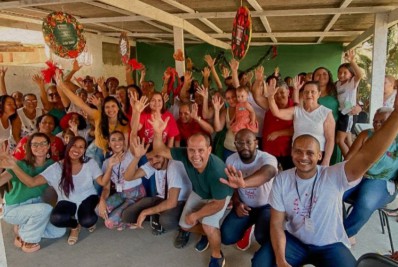 Usuários do CRAS de Papucaia participam de confraternização natalina