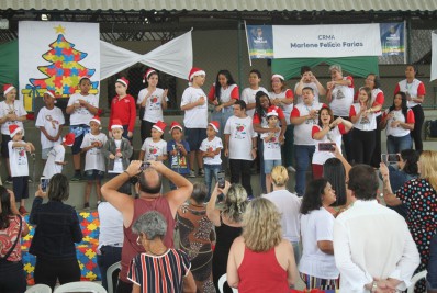 Confraternização no Centro de Referência do Autista