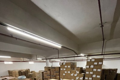 Almoxarifado da saúde abastecido