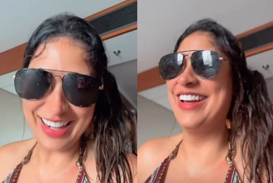 Simone Mendes enfrenta chuva após compras no shopping: 'Sobrevivi'