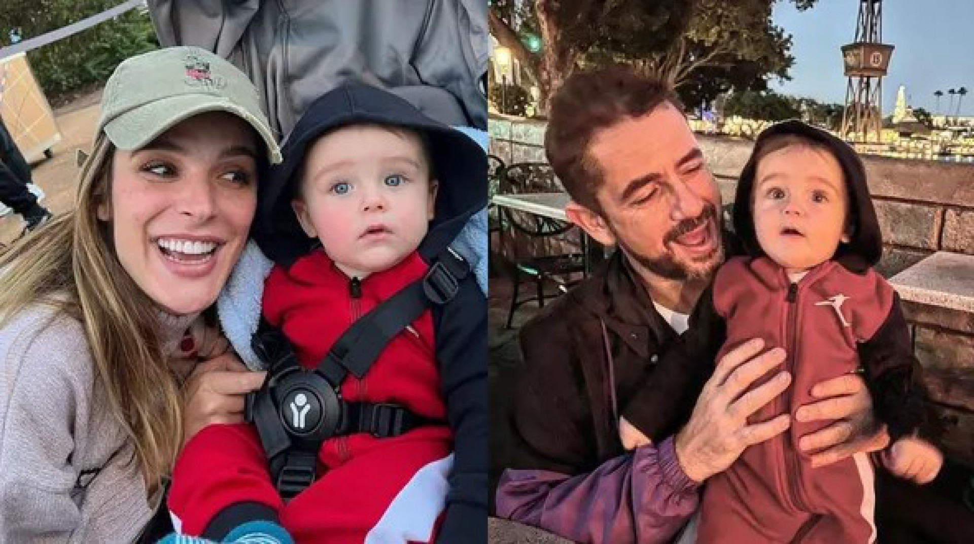 Rafa Brites e Felipe Andreoli estão de férias com os filhos na Disney - Reprodução/Instagram