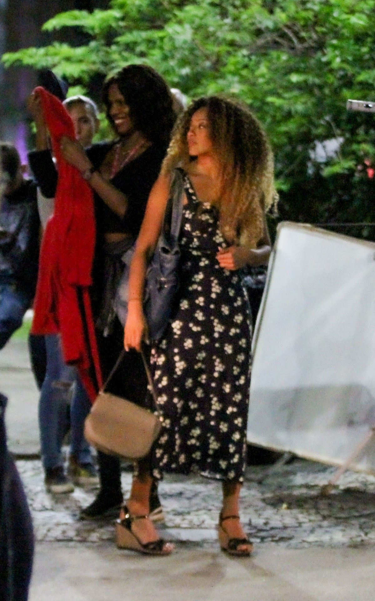 Sheron Menezzes nas grava&ccedil;&otilde;es de 'Vai na F&eacute;' no Centro do Rio