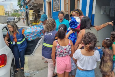 Crianças e idosos foram agraciados com presentes no Natal Mais Feliz da Águas do Rio