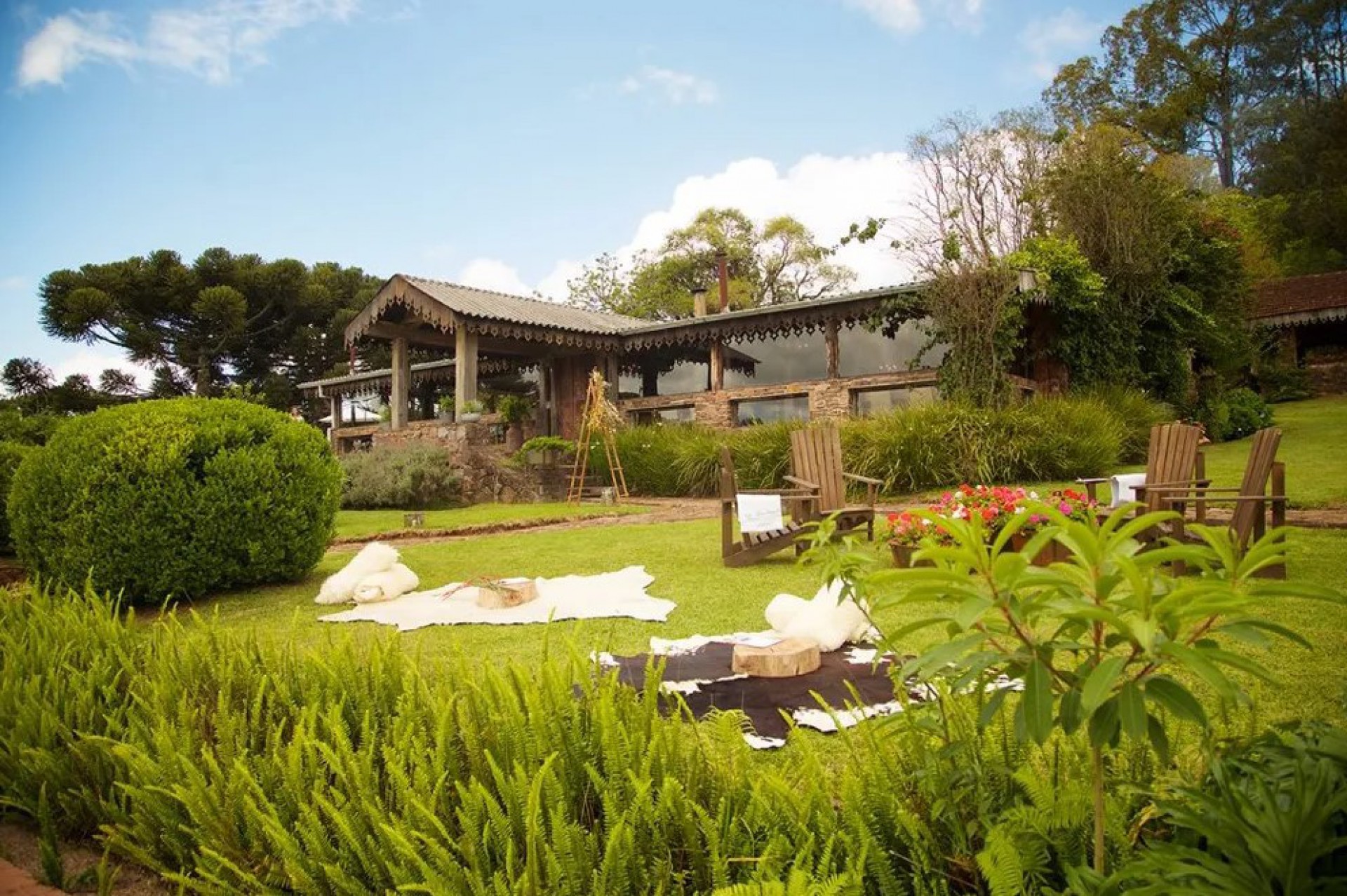 Hotel La Hacienda, em Gramado (RS), foi reservado por Gisele Bündchen para passar o Natal com a família  - Reprodução