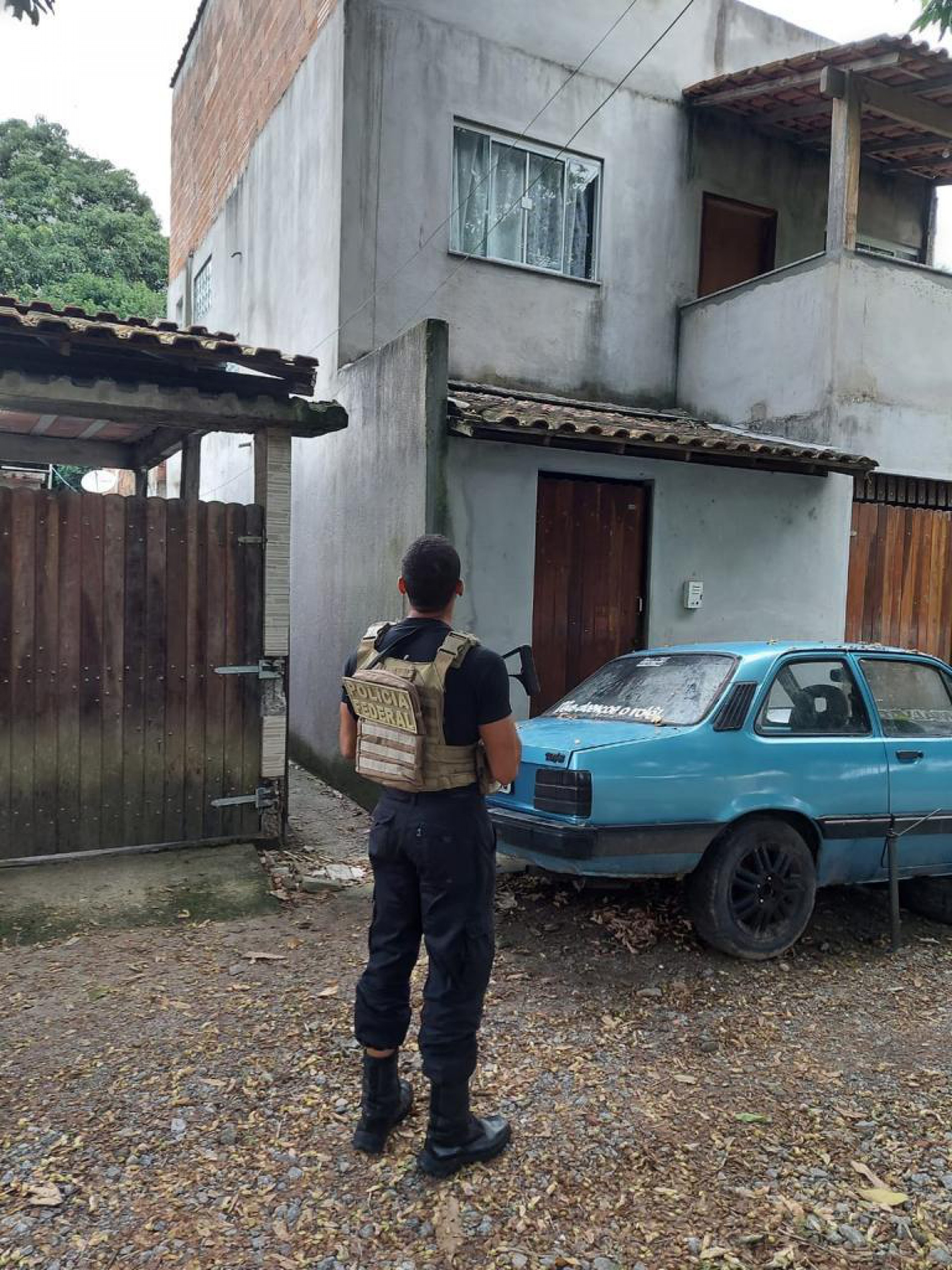 Suspeito foi preso em Maric&aacute; por agentes da Delegacia da PF em Niter&oacute;i - Divulga&ccedil;&atilde;o