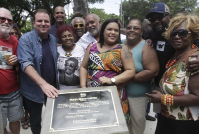 Prefeitura do Rio inaugura 'Praça do Samba', na Glória, após revitalização
