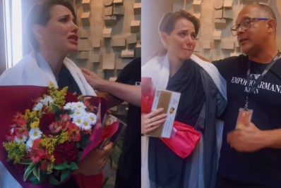Letícia Colin chora com término das gravações de 'Todas as Flores'