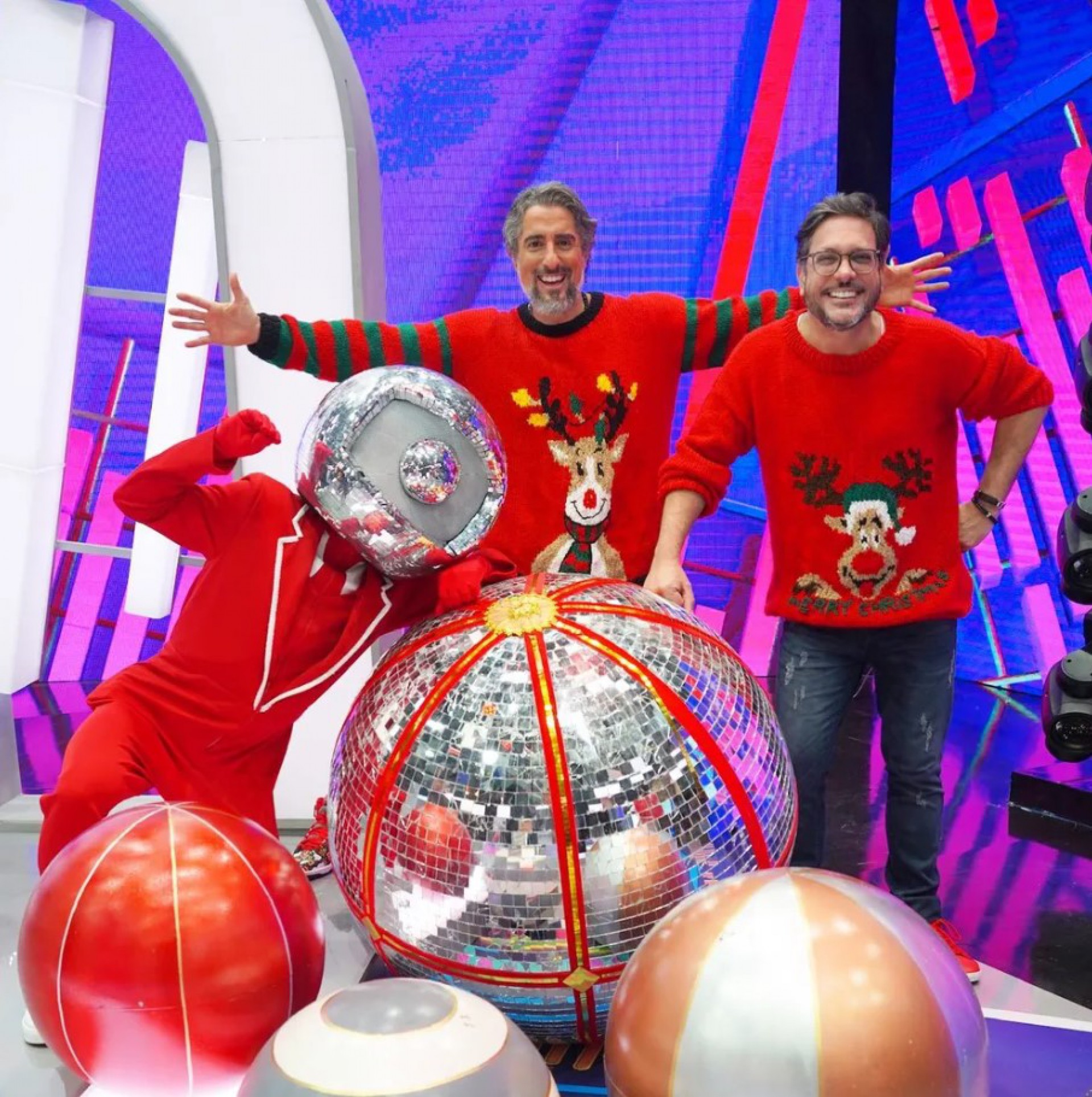 Marcos Mion e Lúcio Mauro Filho - Reprodução/instagram