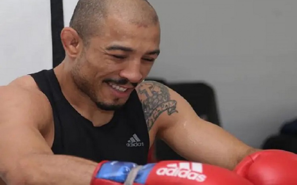 JosÃ© Aldo pretende se testar no Boxe, mas nÃ£o estipulou uma data - (Foto: ReproduÃ§Ã£o/Instagram)