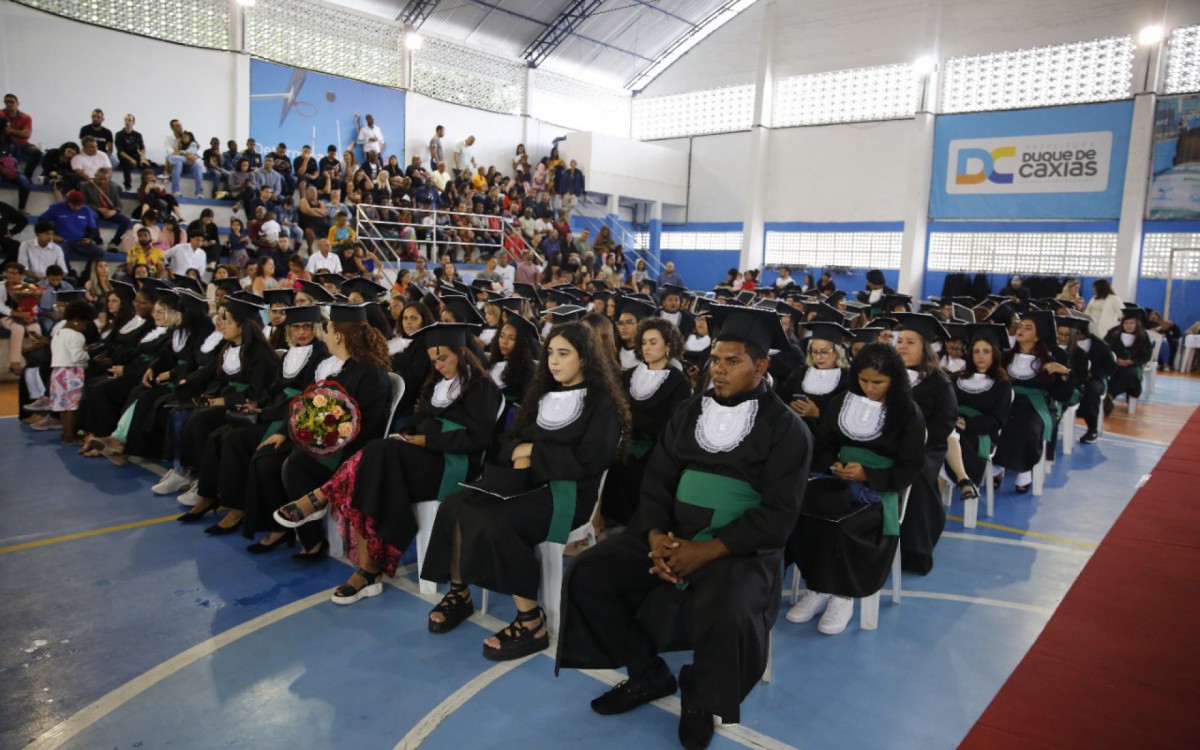 Cerimônia de formatura dos alunos da Fundec - Divulgação