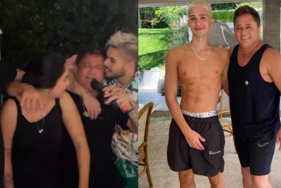 Após conflito com Leonardo durante eleições, João Guilherme compartilha vídeo do pai