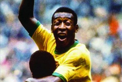 Pelé une o mundo em corrente positiva