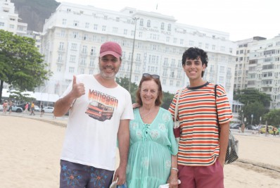 Retorno do Réveillon de Copacabana anima cariocas e turistas