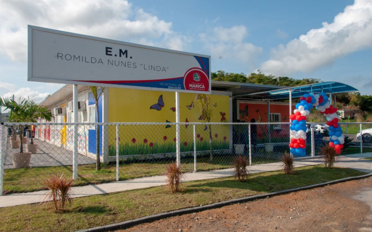 Escola Municipal Romilda Nunes Linda - Foto: Arquivo MAIS