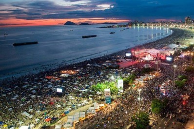 A quatro dias do Réveillon hotéis do Rio registram 89,61% de ocupação