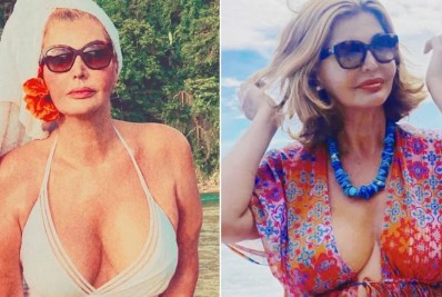 Roberta Close posa de maiô decotado e conquista elogios na web: 'Musa'