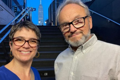 Ernesto Paglia recebe homenagem de Sandra Annenberg após desligamento da TV Globo