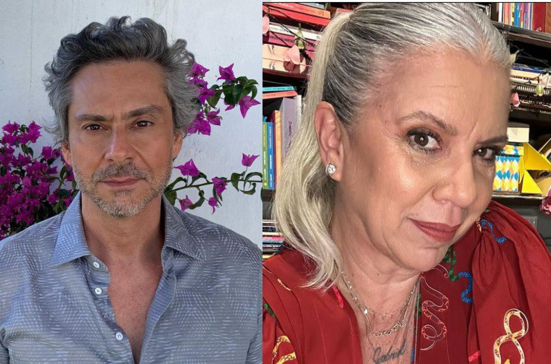 Alexandre Nero e Astrid Fontenelle apoiam Fabio Porchat em polêmica com Gkay - Reprodução do Instagram