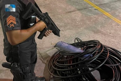 Homem é preso por furto de cabos de energia em Mesquita