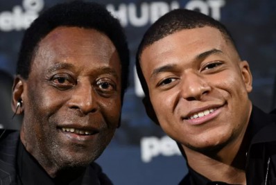 Mbappé lamenta morte de Pelé: 'Seu legado jamais será esquecido'