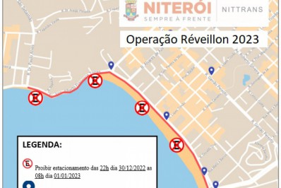 Réveillon em Niterói terá operação especial de trânsito