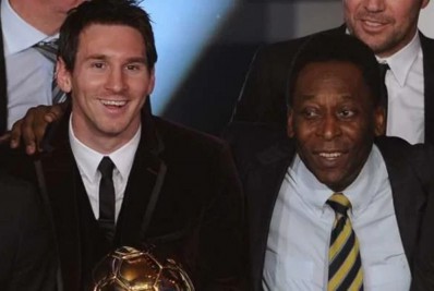 Messi publica homenagem após morte de Pelé: 'Descanse em paz'