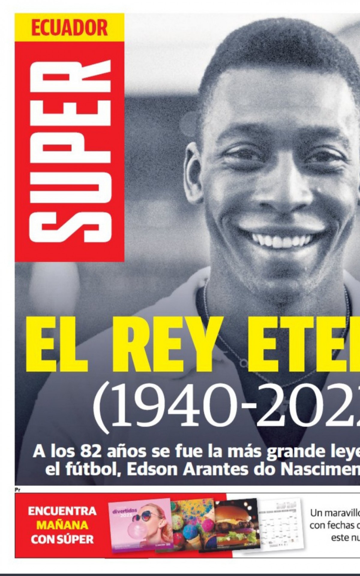 No Equador, o 'Rei Eterno'