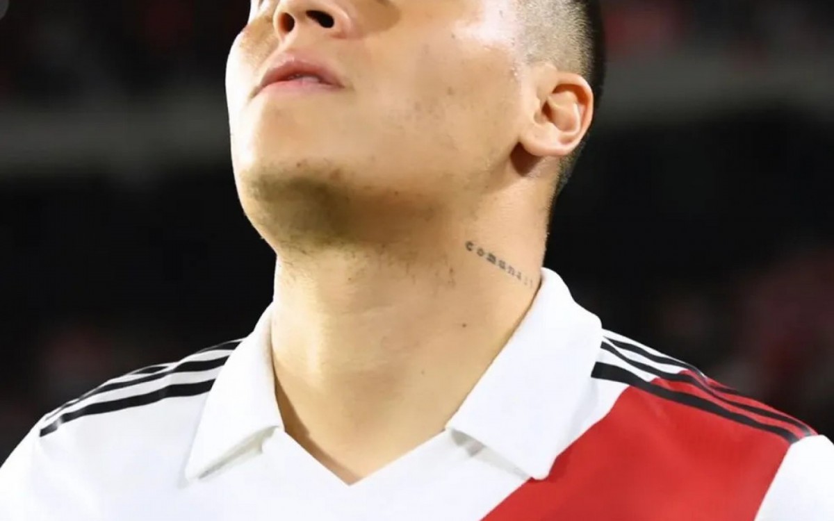 Quintero, de 29 anos, se despediu do River Plate