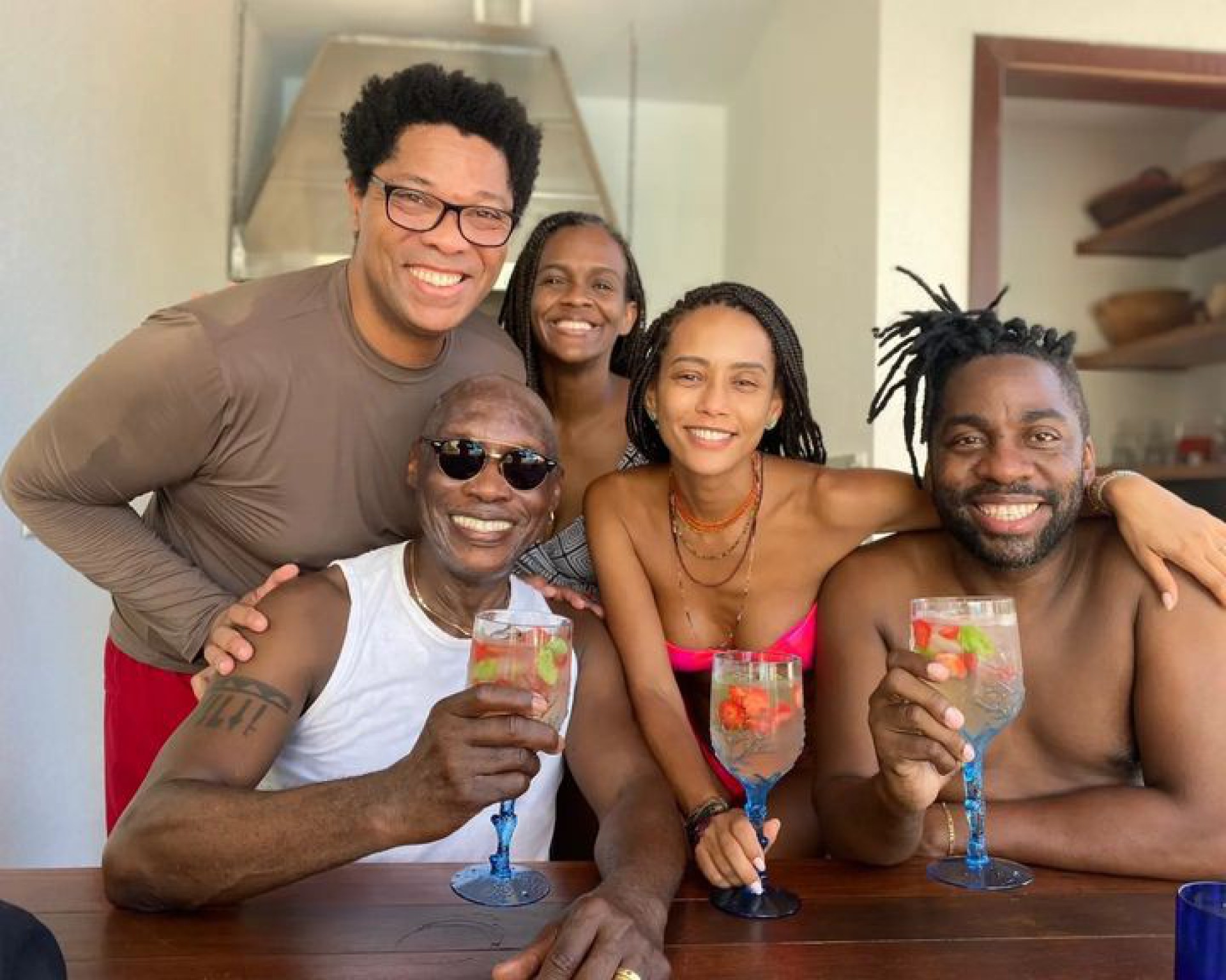 Taís Araújo e Lázaro Ramos - Reprodução do Instagram