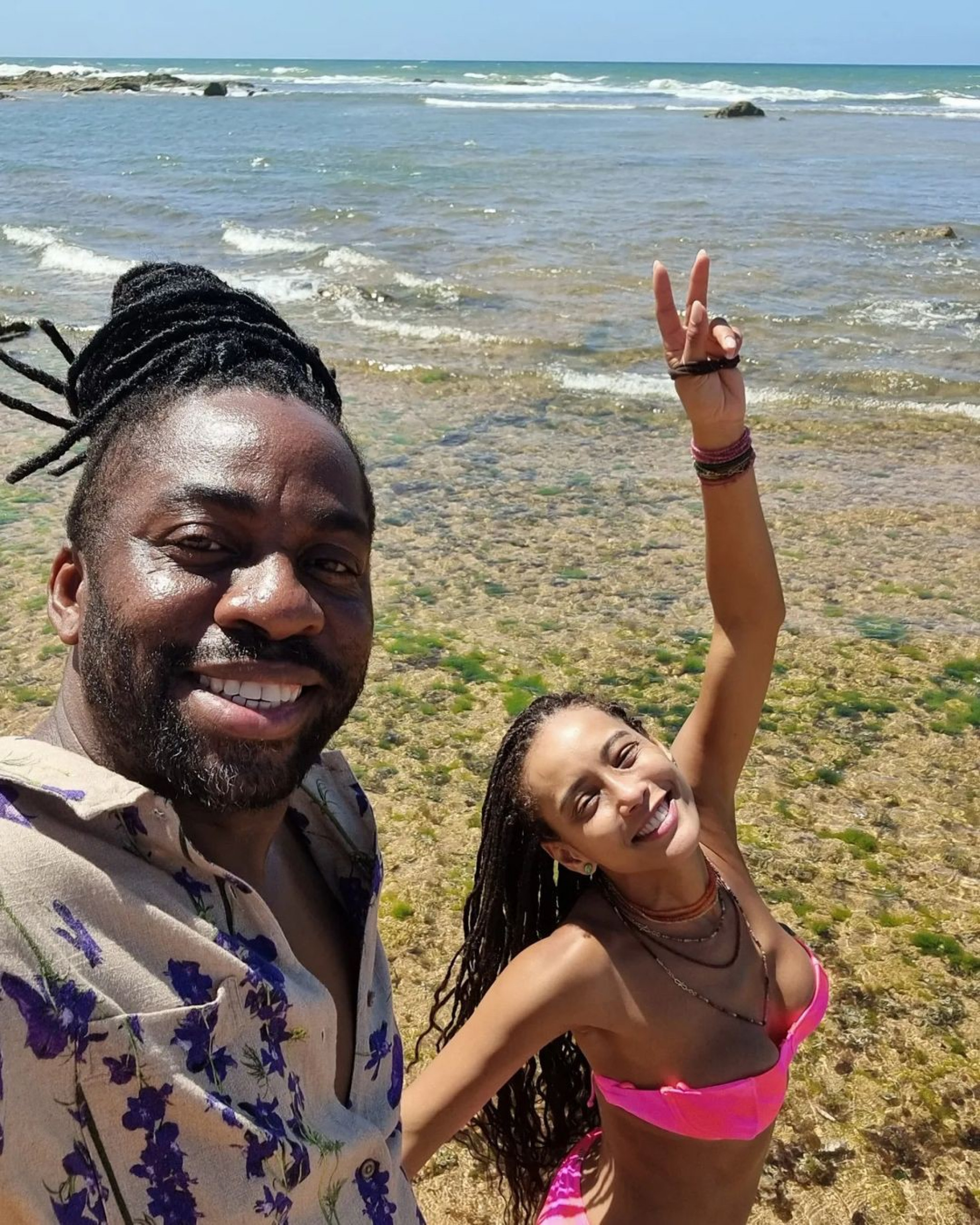 Taís Araújo e Lázaro Ramos - Reprodução do Instagram