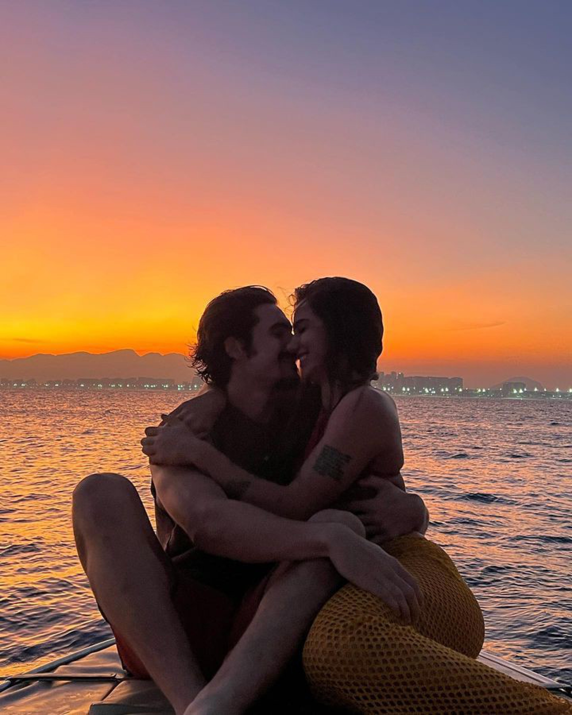 Nicolas Prattes e Luiza Caldi - Reprodução do Instagram