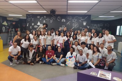 Nilópolis: Alunos do Colégio Estadual Marechal Zenóbio da Costa visitam Laboratório de Química da UFRJ