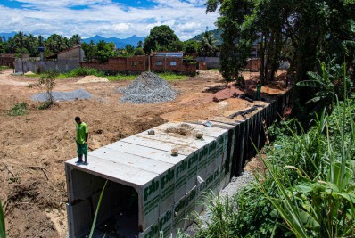 Obra de canalização do valão da Ribeira segue avançando